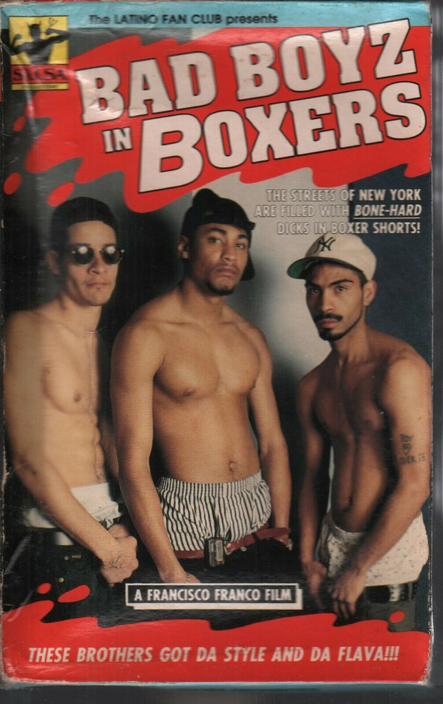 Bad Boyz in Boxers Gay Male Adult VHS 072319AMP5