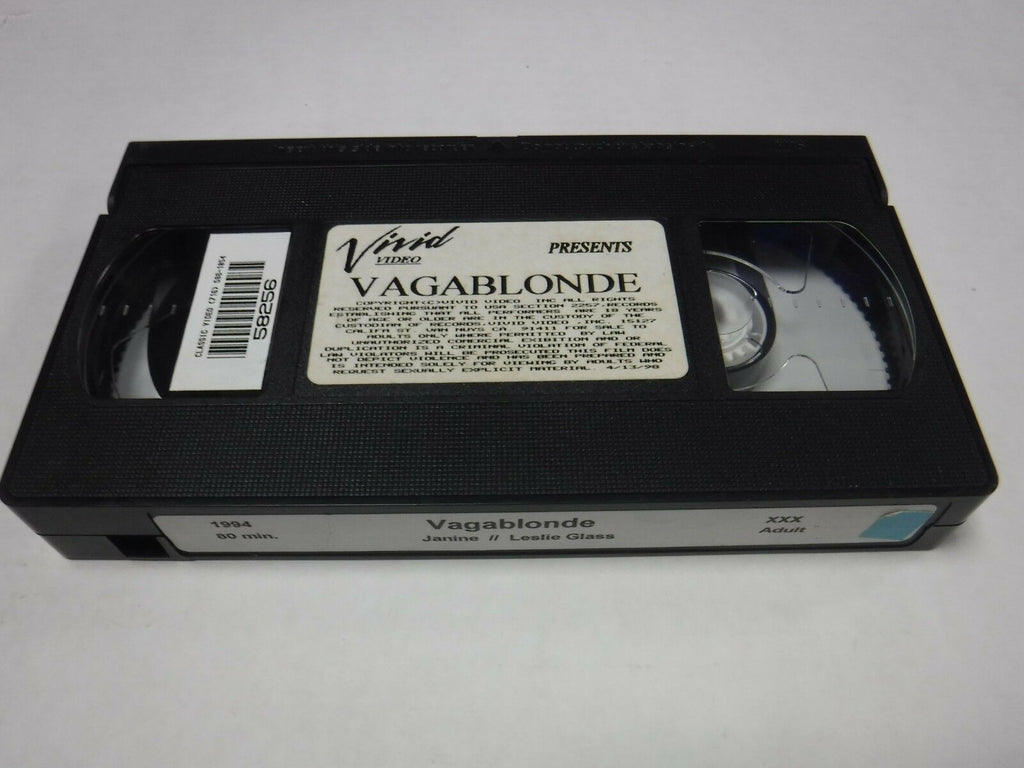 Vagablonde Asia Carrera Tom Byron Leslie Glass 1994 80mins Adult VHS 123118AMP