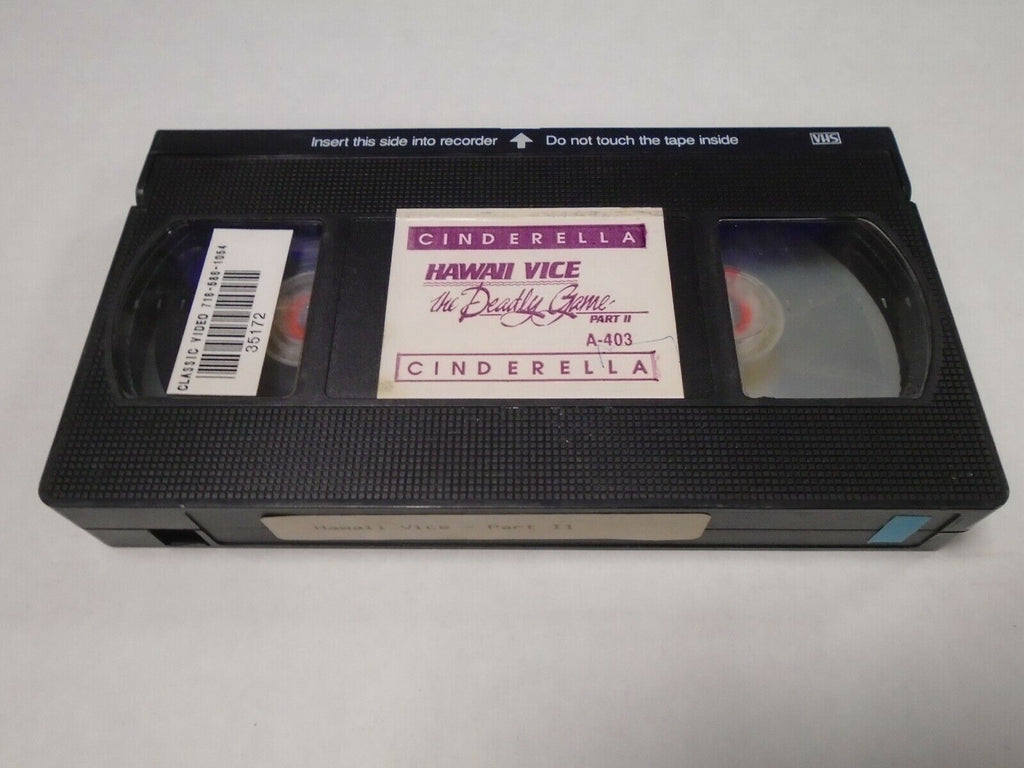 Hawaii Vice The Deadly Game Part 2 Cinderella Adult VHS 032219AMP