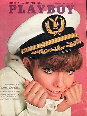 Playboy Magazine Jane Fonda Nude! August 1966 040618lm-ep2
