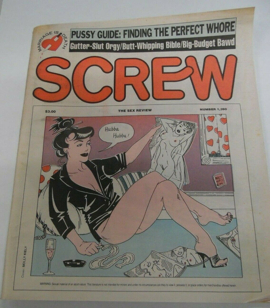 Screw Newspaper Pussy Guide #1390 October 23, 1995 121719lm-ep2