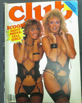 Club Busty Adult Magazine Candy Samples January 1985 vg 070115lm-ep