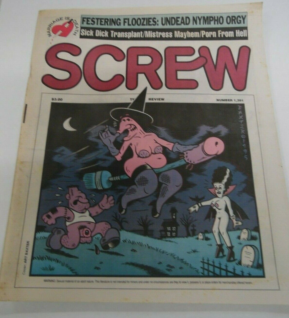 Screw Newspaper Mistress Mayhem #1391 October 30, 1995 121719lm-ep2