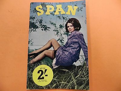 Span Glamour Pin-Up Girls Digest Linda White #136 1965 051816lm-ep