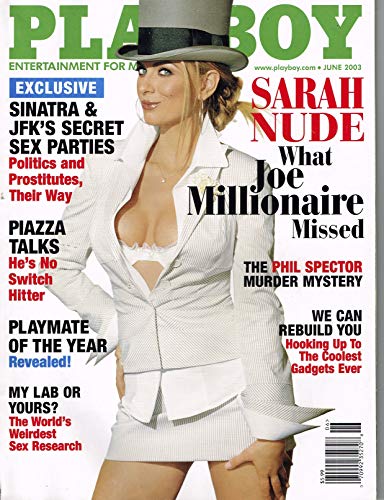 Playboy Magazine - Sarah Kozer Nude - June 2003 - Original Issue