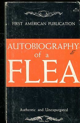 Autobiography Of A Flea Novel 1st American Publication 032818lm-ep