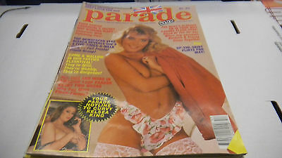 Parade Busty Adult Magazine "Up-The Skirt Flirts For May!" 1991 030813Lm-EP