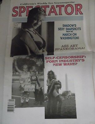 Spectator California Sex Newspaper Shadow #764 1993 082218lm-ep