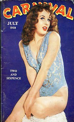Carnival Digest Vintage Magazine Ingeborg Cowell July 1958 021018lm-ep