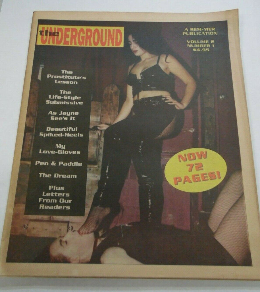 The Underground Fetish Newspaper My Love-Gloves vol.2 #1 1994 013020lm-ep