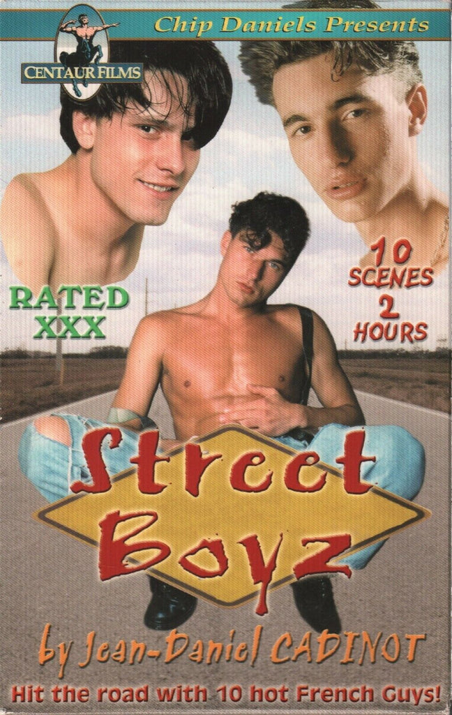 Street Boyz Jean-Daniel Cadinot Gay Male Adult VHS 101819AMP5