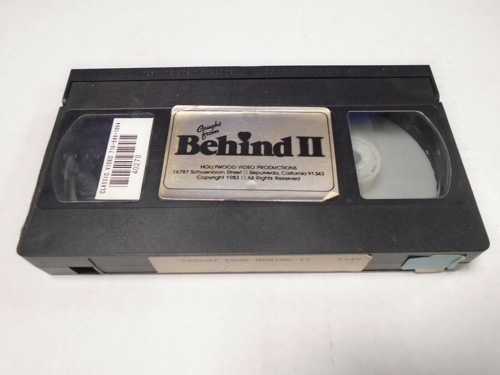 Caught From Behind 2 Hollywood Video Angel Cash Adult VHS 031919AMP