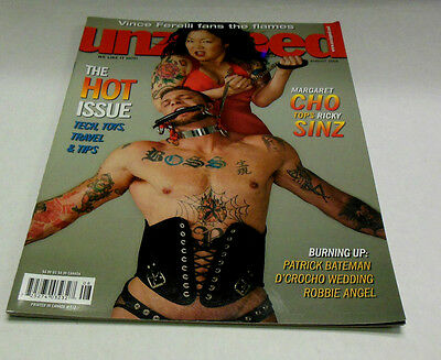 Unzipped Gay Adult Magazine Margaret Cho/Ricky Sinz 2009 ex 071614lm-ep2