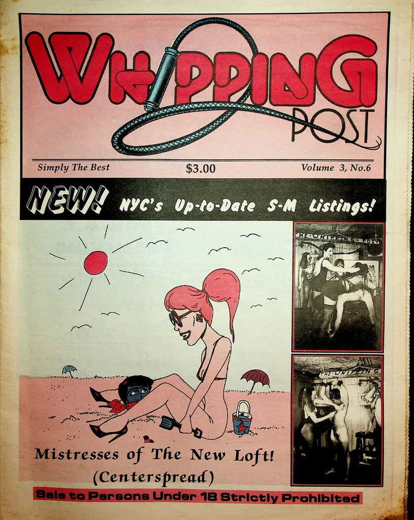 Whipping Post Fetish Newspaper Mistresses Of The New Loft vol.3 #6 022120lm-ep