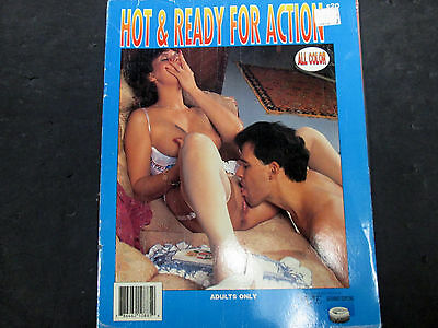 Hot & Ready For Action Adult Magazine Gourmet Editions gd 060915lm-ep