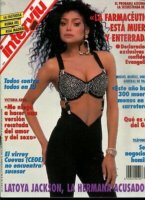 Interviu Spanish Magazine Latoya Jackson #921 December 1993 050318lm-ep