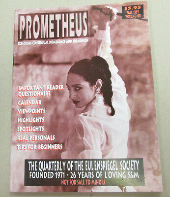 Prometheus Dominance & Submission Magazine Fall 1997 vg 070615lm-ep