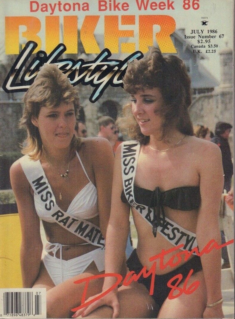 Biker Lifestyle Magazine Daytona Bike Week 86 July 1986 061218REP