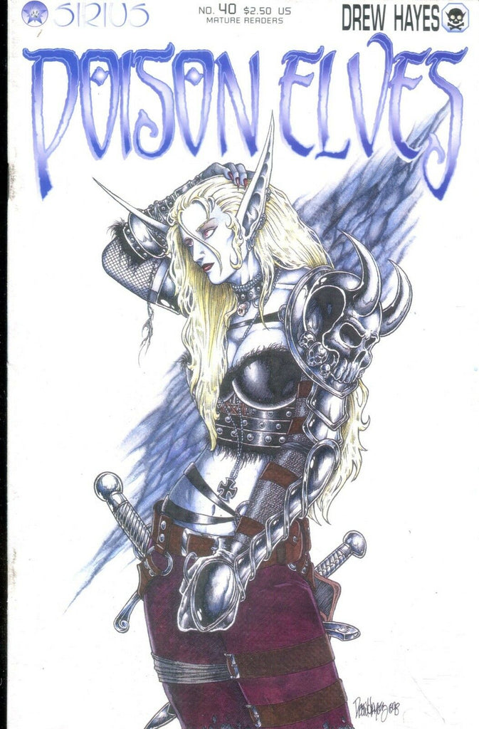 Poison Elves Comic #40 1998 by Drew Hayes - Sirius Publisher 010719lm-ep