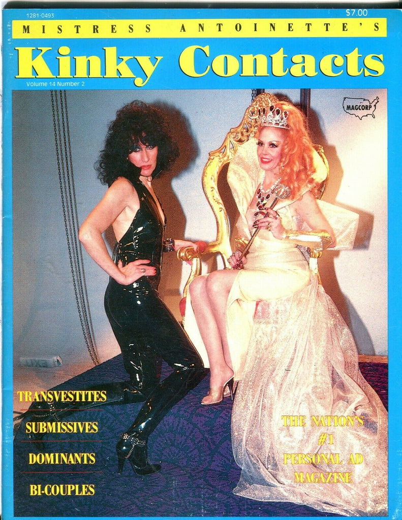 Mistress Antoinette's Kinky Contacts vol.14 #2 1993 Magcorp 073019lm-ep2