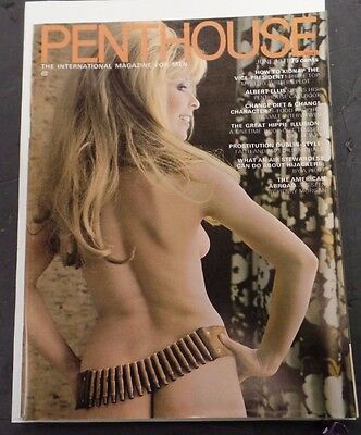 Penthouse Adult Magazine June 1971 ex 010616lm-ep - Used