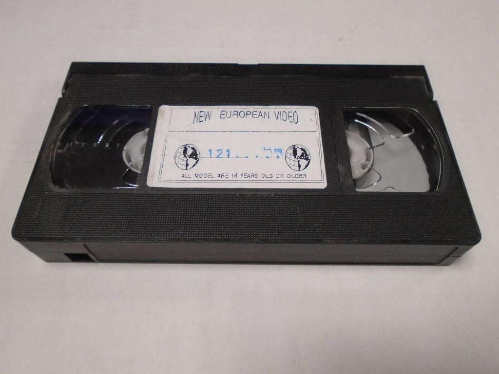 New European Video 121 Horniest XXX Models Europe Vintage Adult VHS 011619AMP
