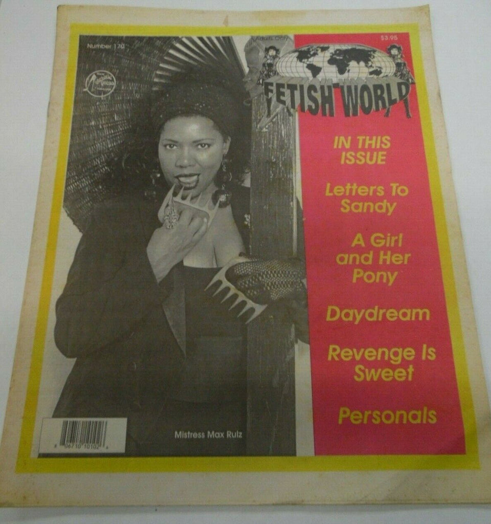Fetish World Newspaper Mistress Max Rulz #170 2003 122419lm-ep