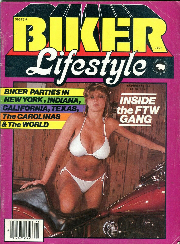 Biker Lifestyle Magazine Inside The FTW Gang September 1981 052919lm-ep2 - Used