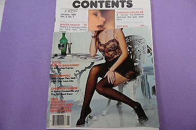 Eros Magazine Foxy Full Size Fold Out! January 1980 Readers Copy 080816lm-ep2