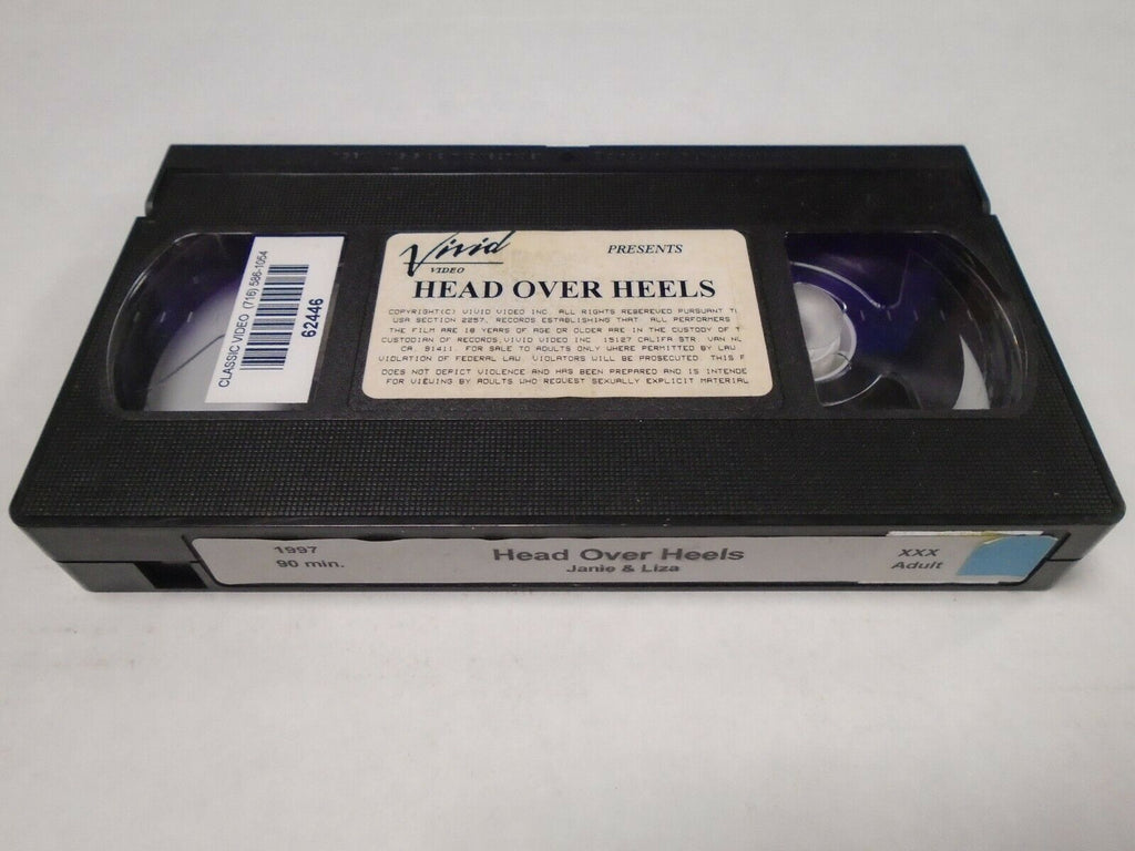 Head Over Heels Janie Liza 1997 90mins Adult VHS 032219AMP