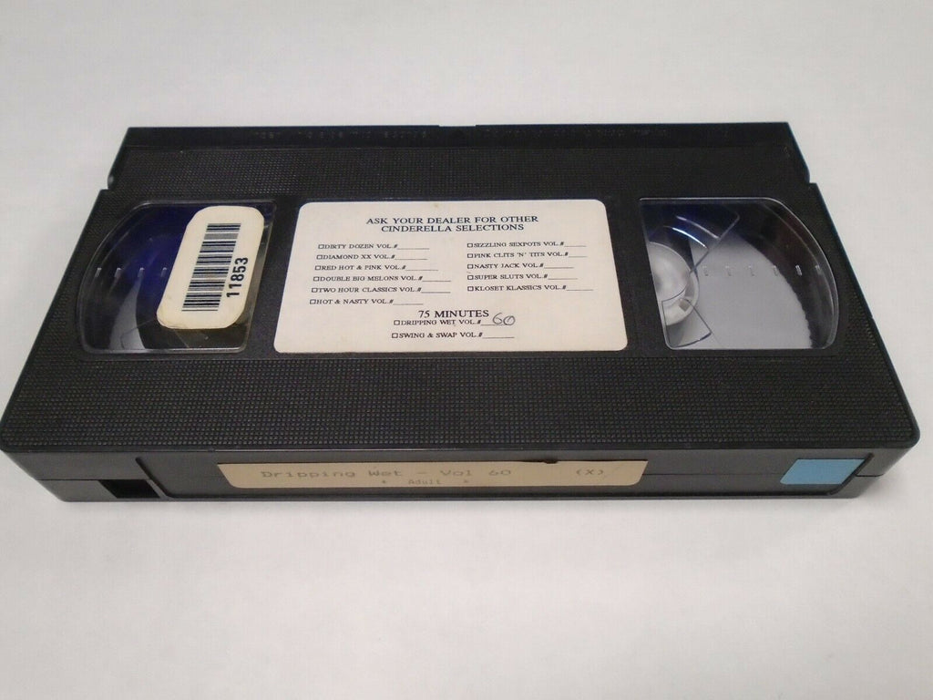 Dripping Wet Vol 60 75mins Adult VHS 020719AMP3