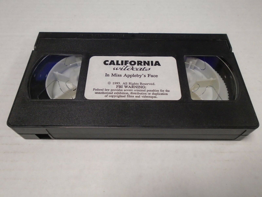 California Wild In Miss Appleby's Face 1993 Adult VHS 040519AMP