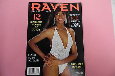 Raven Magazine Covergirl Ice vol.1 #1 1995 Premiere Issue! 012817lm-ep