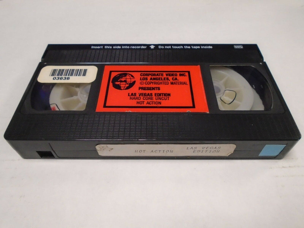 Hot Action Las Vegas Edition Hardcore Uncut Adult VHS 012319AMP
