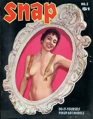 Snap Busty Magazine Pin Up Art Models #2 1958 021918lm-ep