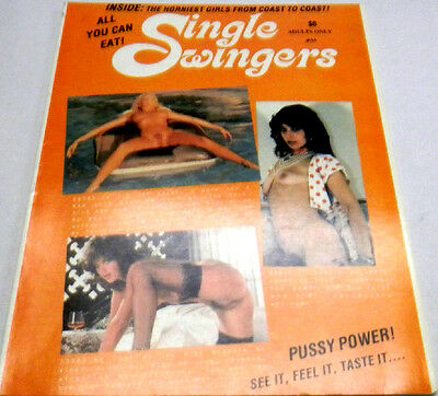 Single Swingers Busty Adult Magazine"Horniest Girls"#33 1990 nm 60113Lm-ep
