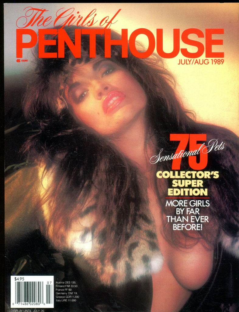 Penthouse Girls Of Penthouse Sensational Pets Collector Super Edition 1989 102119lm-ep - New
