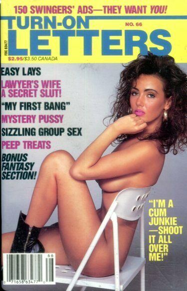 Turn-On Letters Digest I'm A Cum Junkie #66 1990 020619lm-ep