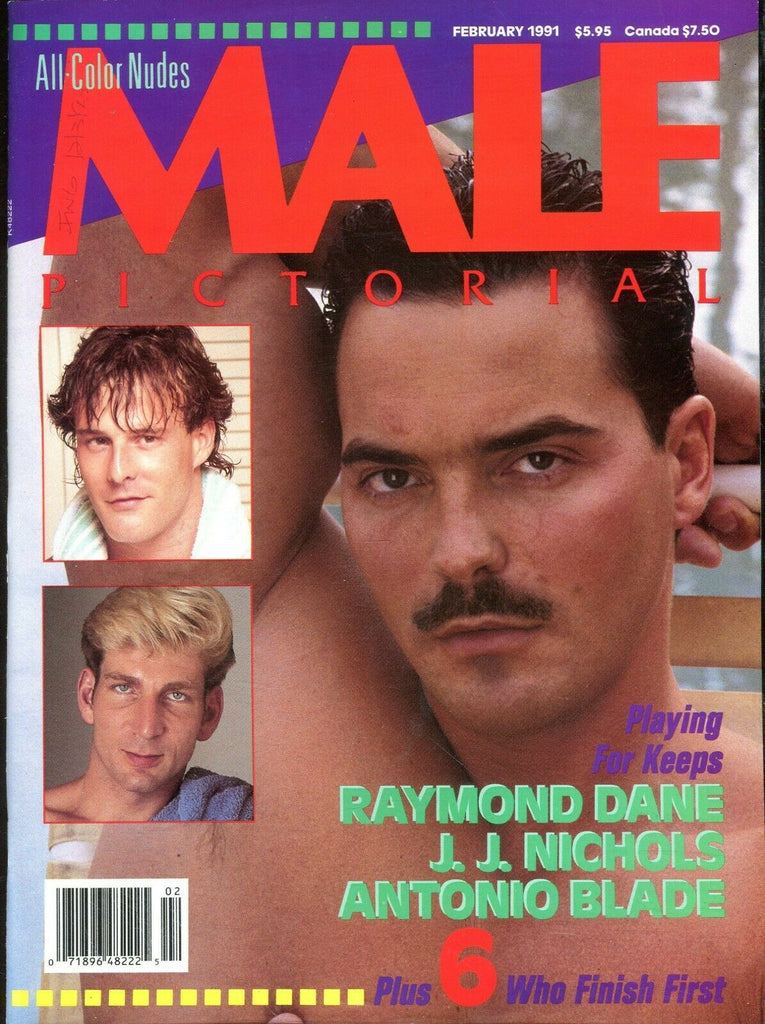 Male Pictorial Gay Magazine Antonio Blade February 1991 101319lm-ep