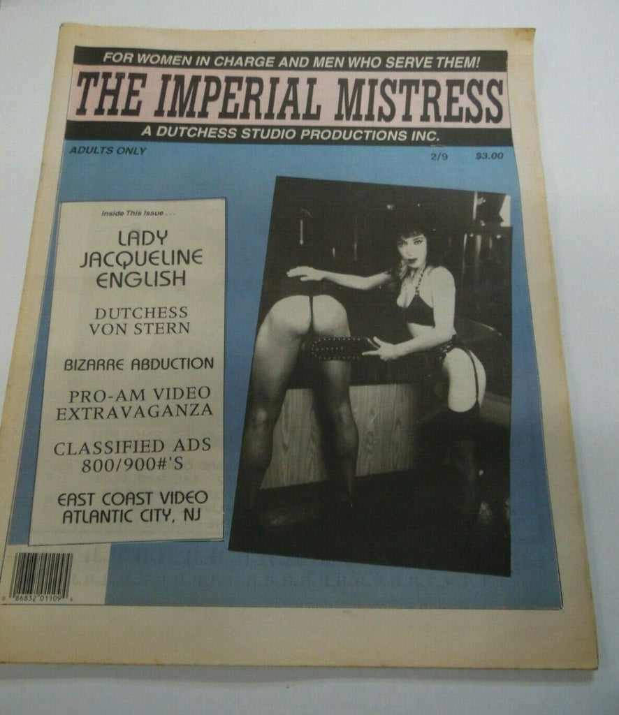 The Imperial Mistress Newspaper Lady Jacqueline English vol.2 122419lm-ep