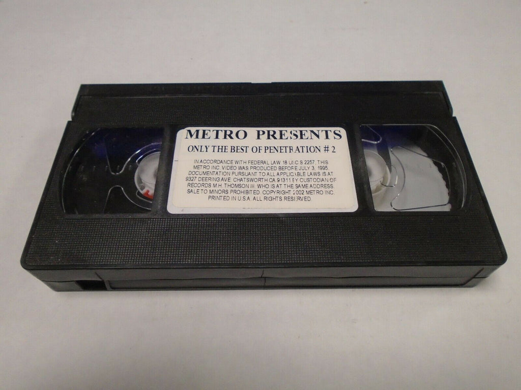 Only the Best of Penetration #2 Metro Adult VHS 040219AMP2
