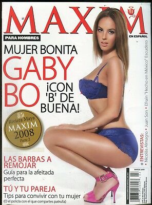Maxim Spanish Magazine Gaby Bo March 2009 032818lm-ep2