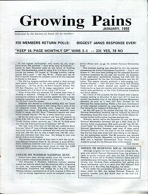 Growing Pains Fetish Newsletter January 1988 082118lm-ep2