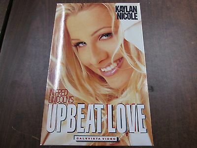 Upbeat Love Kaylan Nicole Cal Vista Video Debi Diamond NM Adult VHS 062415amp7