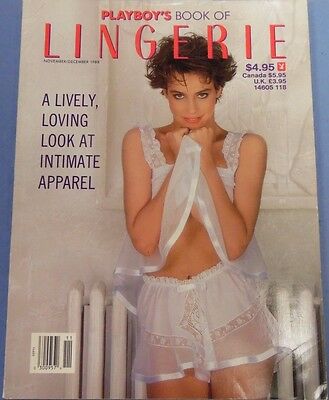 Playboy's Book Of Lingerie Magazine Babara Edwards November 1988 071913lm-epa