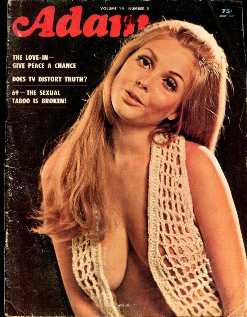 Adam Magazine 69- The Sexual Taboo Is Broken! vol.14 #5 1970 071419lm-ep