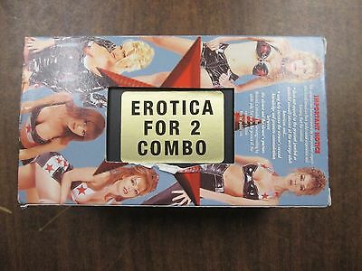 Erotica for 2 Combo XXX Adult VHS 052715amp2