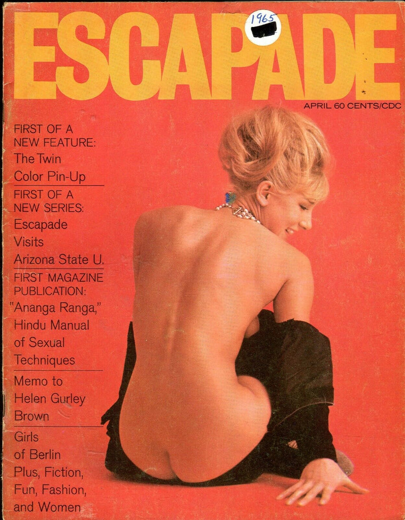 Escapade Magazine Centerfold Joan Corot April 1965 071019lm-ep
