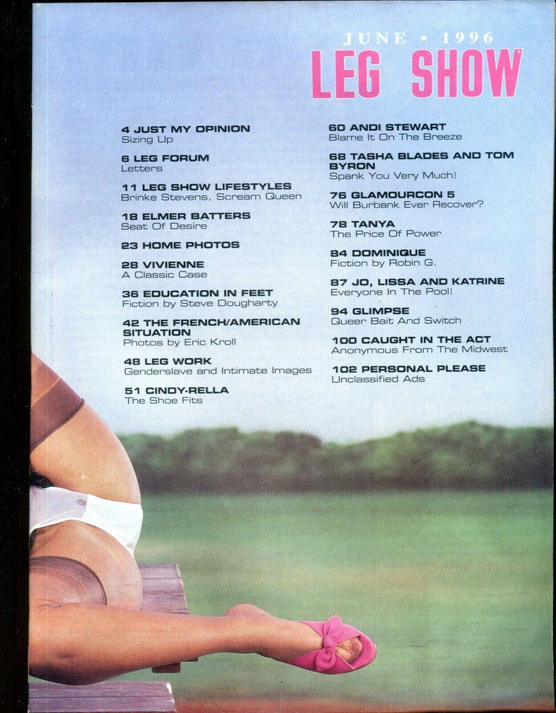 Leg Show Magazine Elmer Batters June 1996 Readers Copy 010820lm-ep
