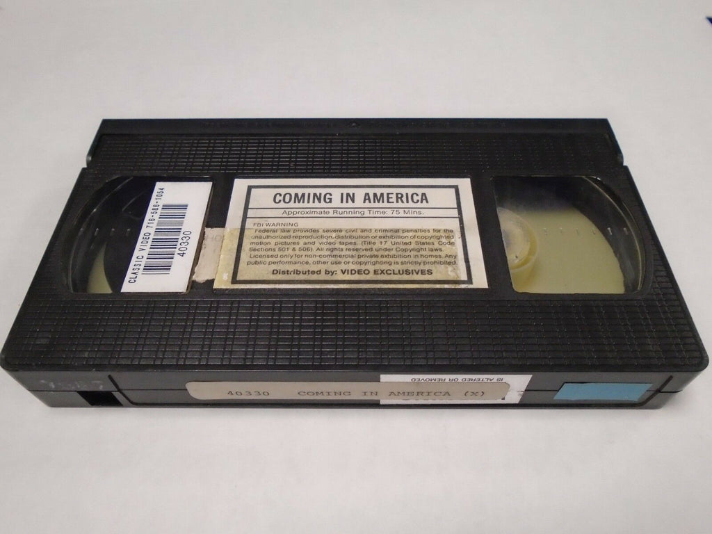 Coming in America 75mins Adult VHS 011119AMP